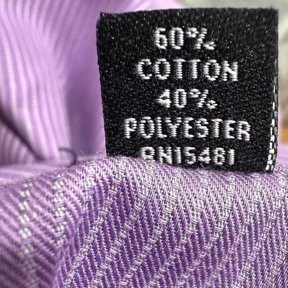 Dockers Purple Casual Button Down Shirt - Picture 5 of 5